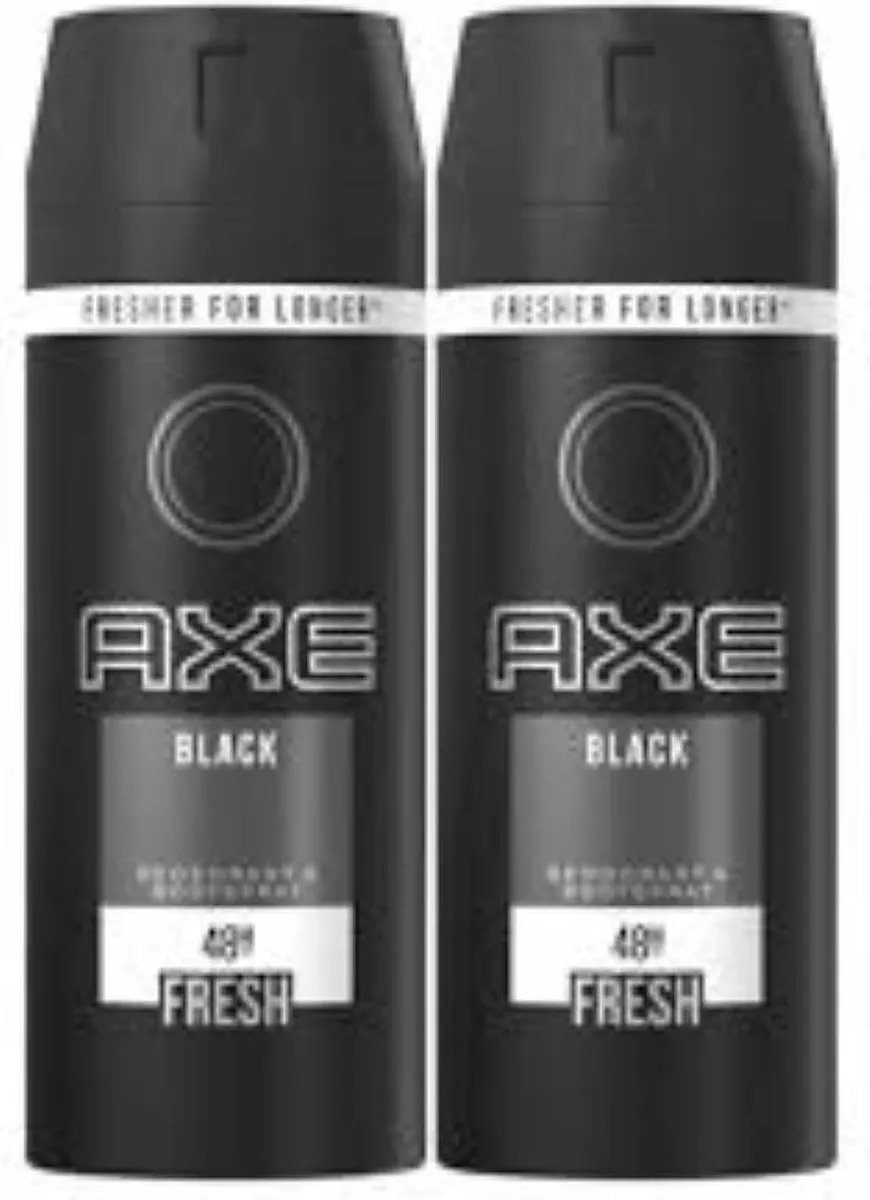 Axe Black Deo Spray Duo