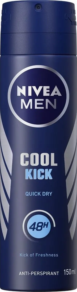NIVEA Men Cool Kick Quick Dry 48H Deodorant 150ml