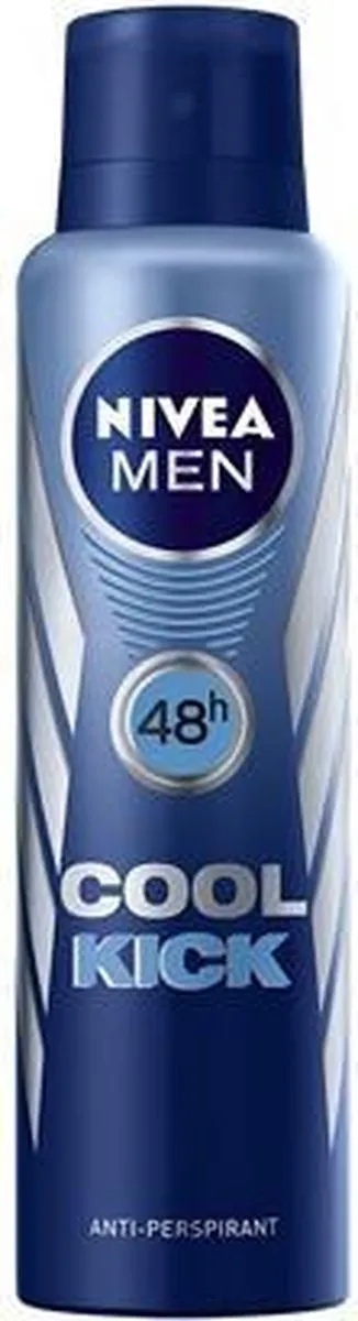 NIVEA Men Cool Kick Quick Dry 48H Deodorant 150ml