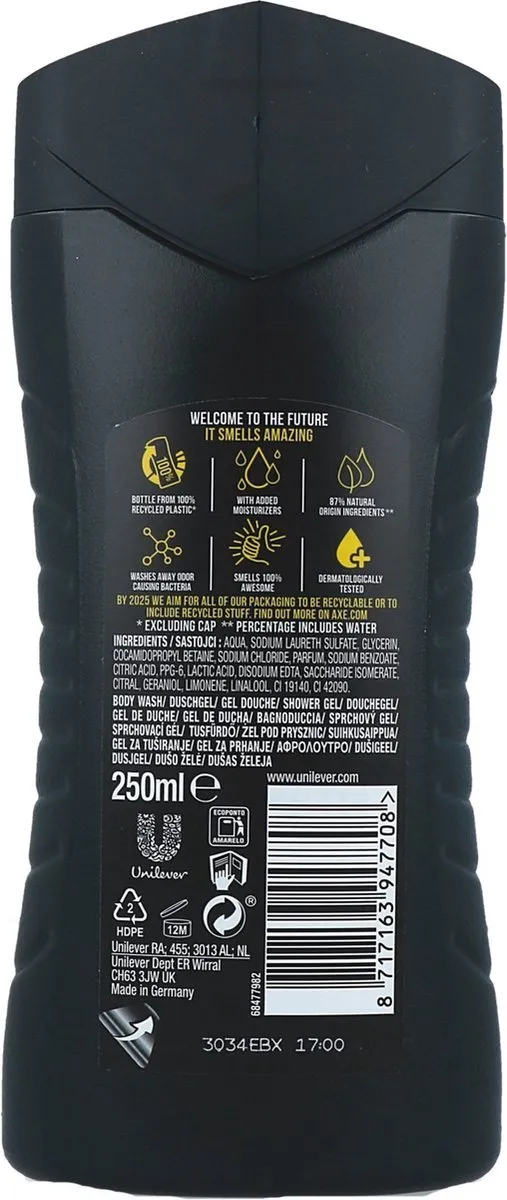 Axe Green Mojito & Cedarwood Douchegel 250ml