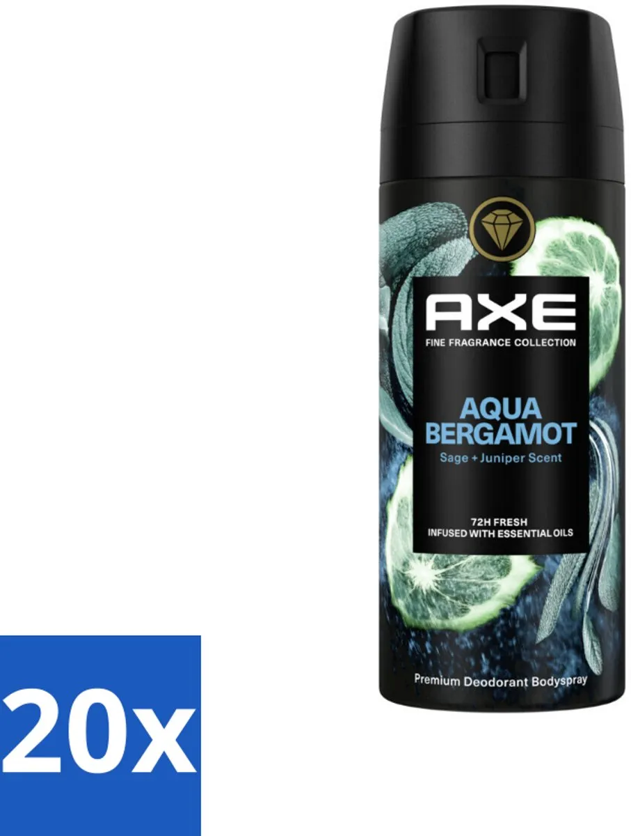 Axe Aqua Bergamot Deodorant Spray