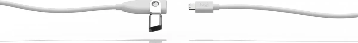 Logitech Rally Mic Pod Extension Cable 952-000047 - Wit - 10m