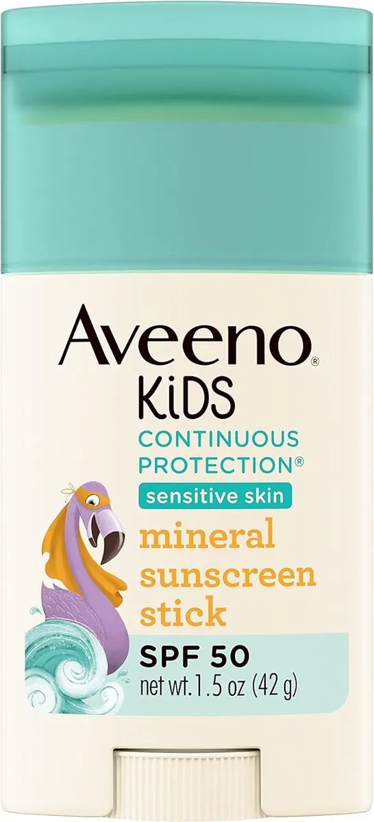 Aveeno Kids Minerale Zonnebrand Stick SPF 50