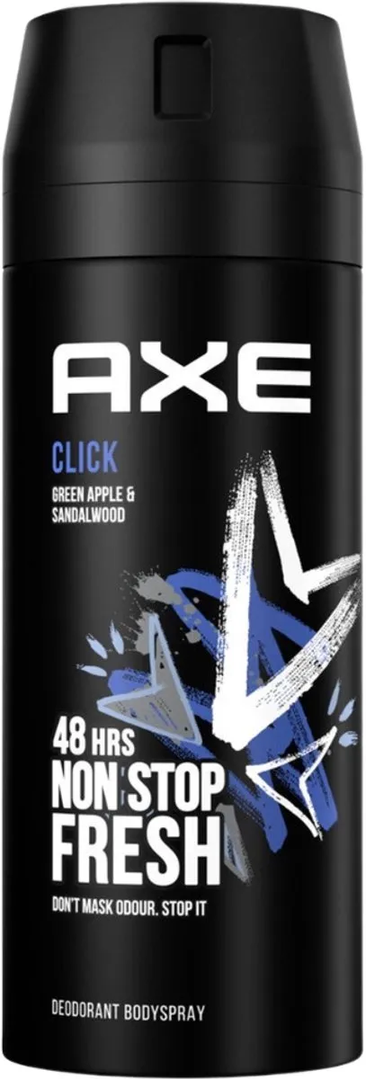 Axe Click Deodorant Bodyspray 150ml - 6 Stuks