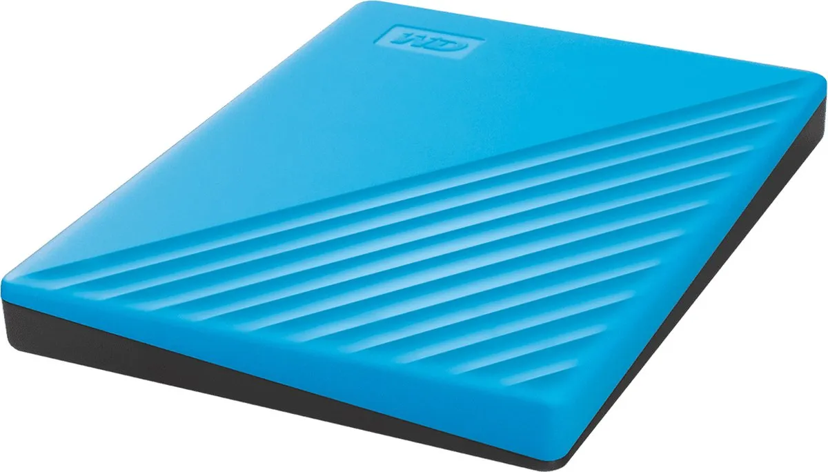 Western Digital My Passport WDBYVG0020BBL-WESN Externe Harde Schijf 2TB - Blauw