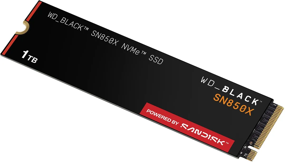 Western Digital Black SN850X WDS100T2X0E SSD - 1TB
