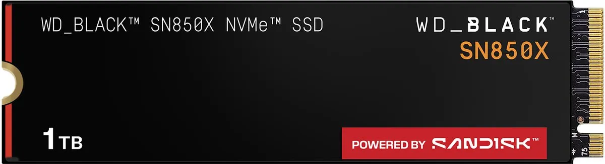 Western Digital Black SN850X WDS100T2X0E SSD - 1TB