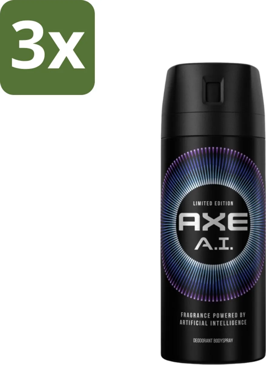 Axe Limited Edition Deodorant Bodyspray A.I.