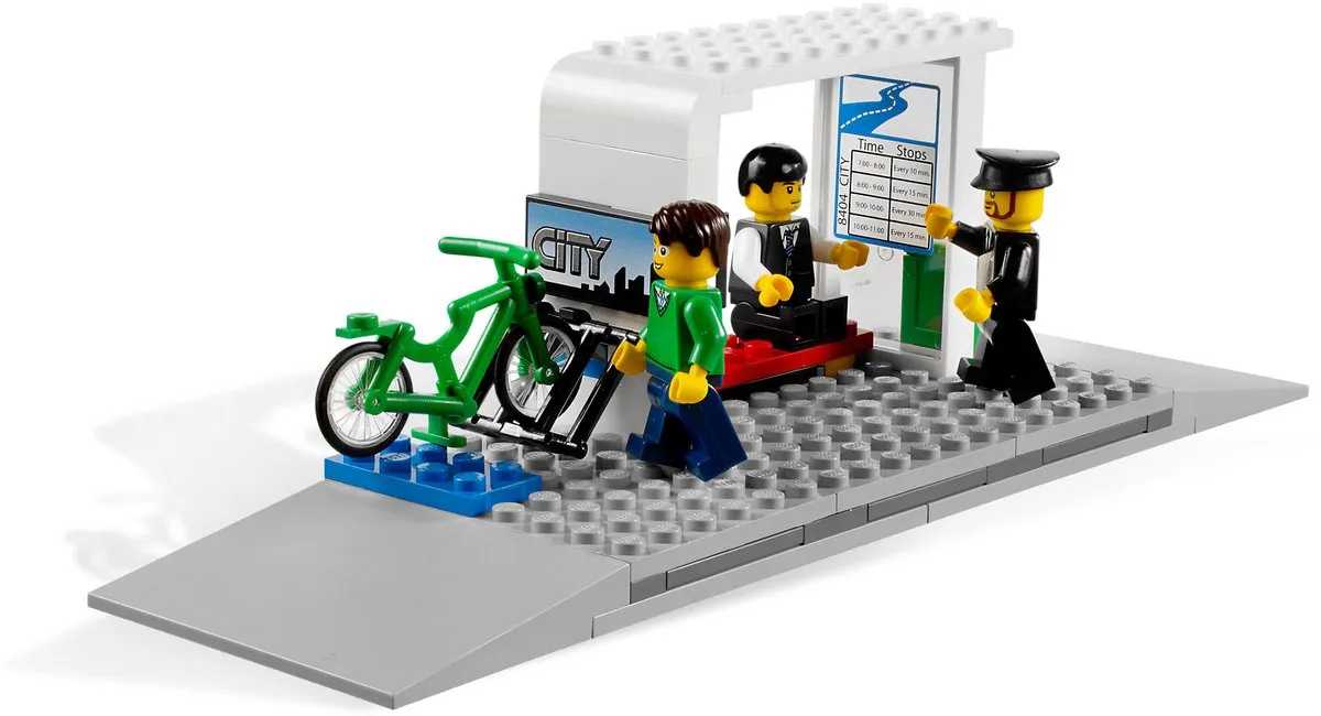 LEGO City Transport Station 8404 - 864 Stukken - Multicolor - afbeelding 4 van 6