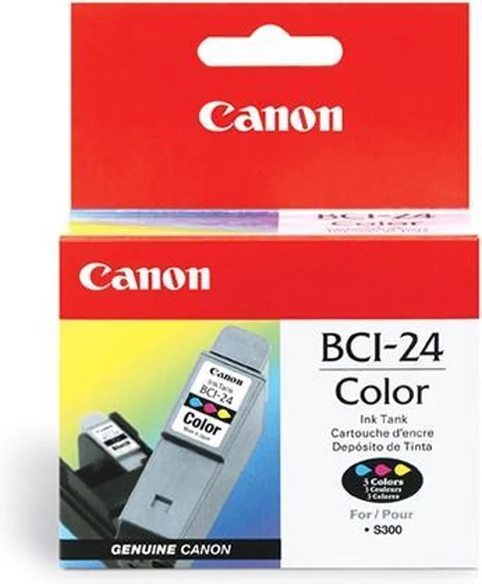 Canon BCI-24 Inktcartridge - Cyaan/Magenta/Geel