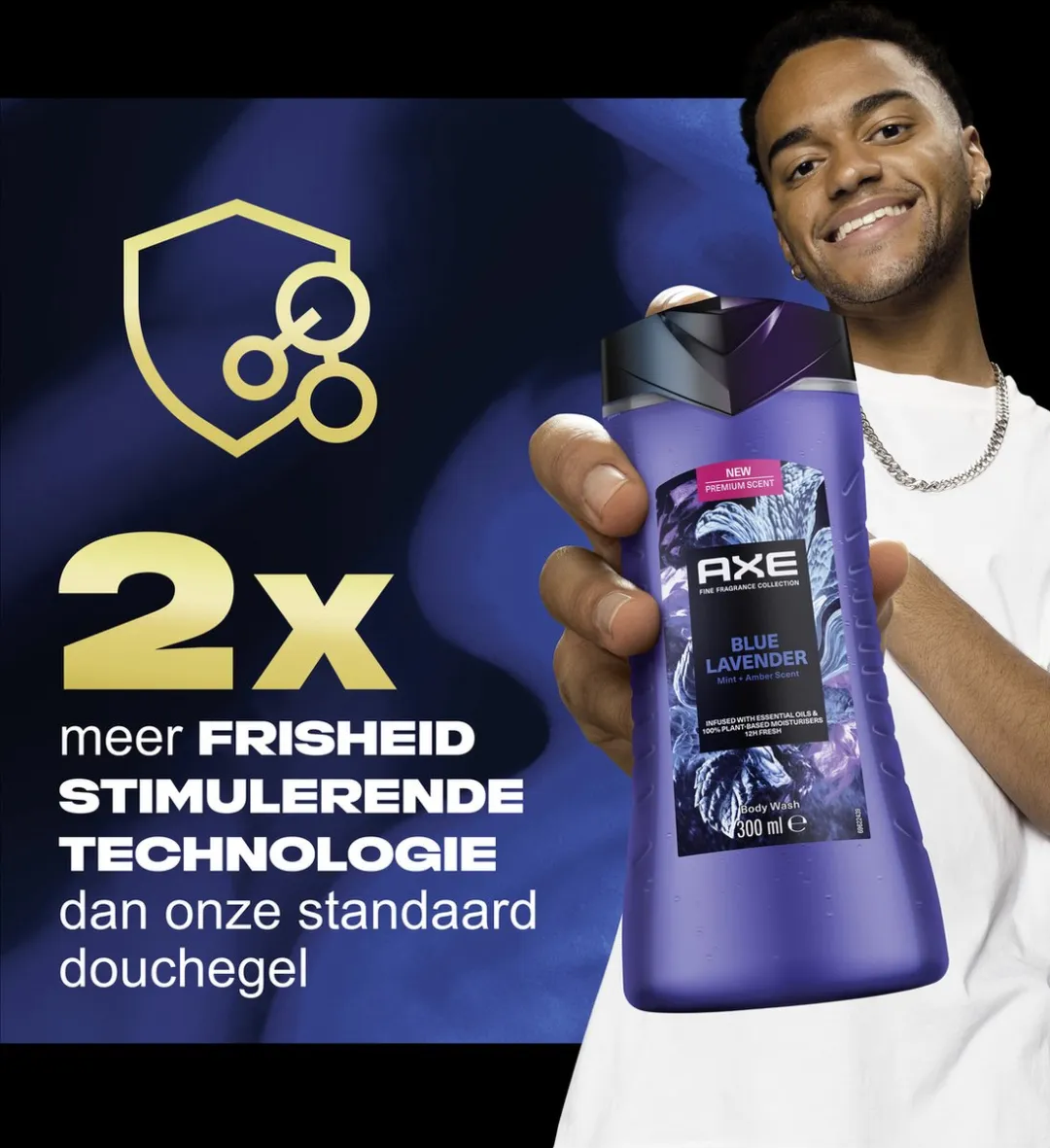 Axe Blue Lavender Douchegel - 6x300ml