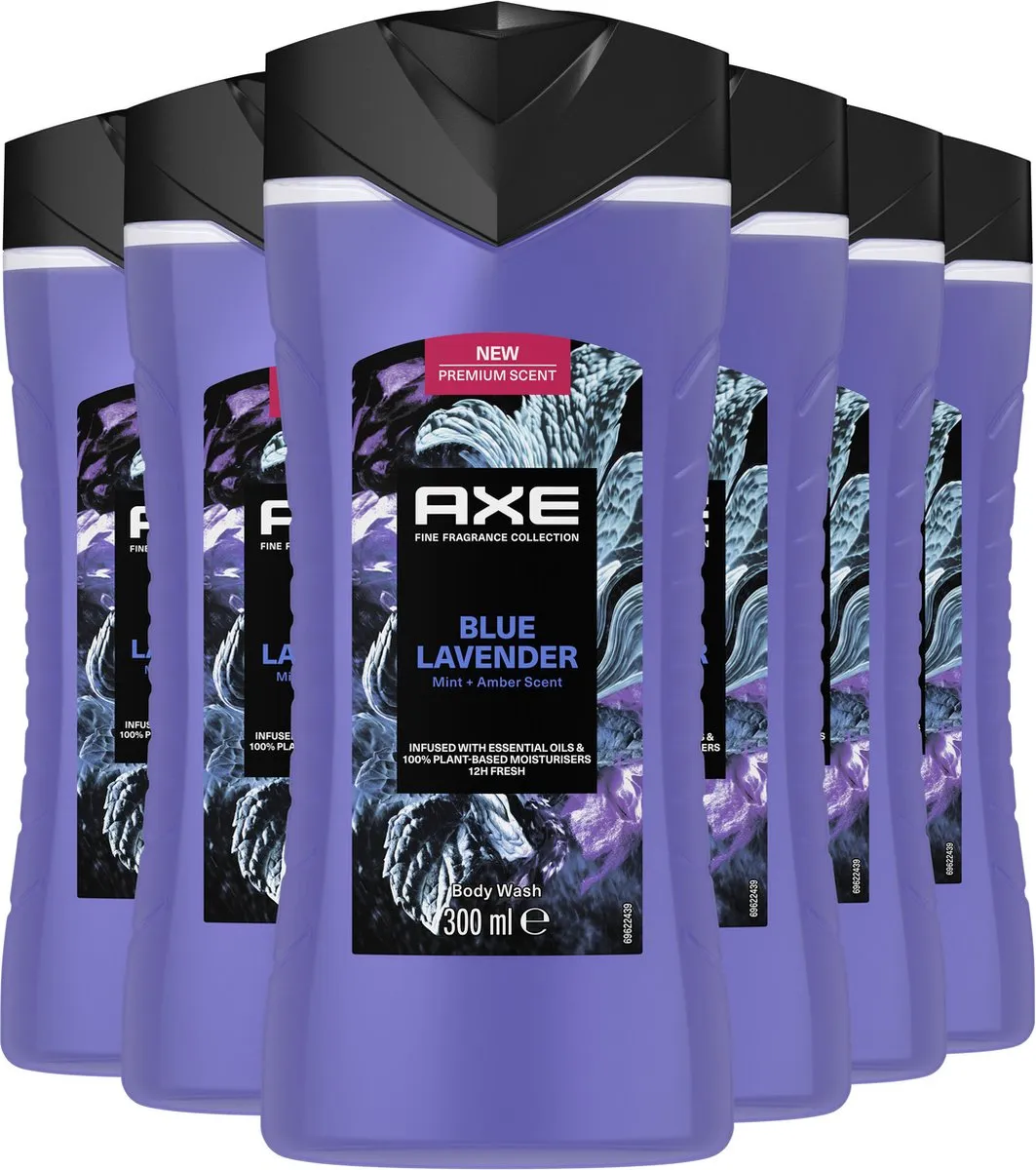Axe Blue Lavender Douchegel - 6x300ml