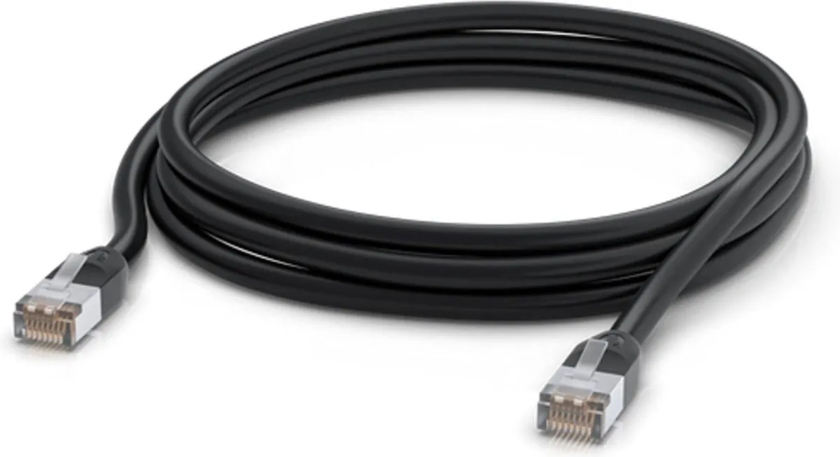 Ubiquiti UniFi Patchkabel Outdoor Cat5e 3m - Zwart