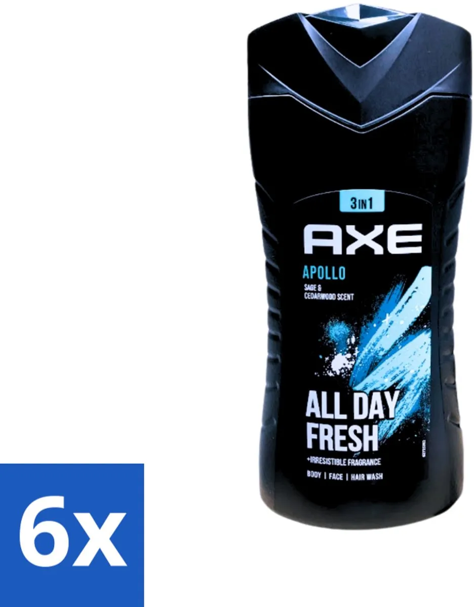 Axe Apollo 3-in-1 Douchegel & Deodorant 2400ml