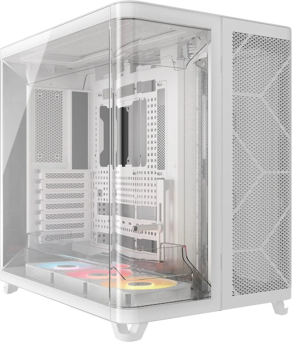 Corsair AIR 5400 RS-R ARGB Midi Tower - Wit
