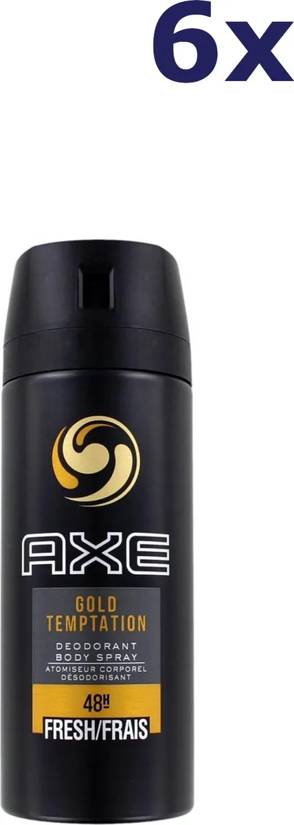 Axe 48H Non Stop Fresh Deodorant Spray Gold Temptation