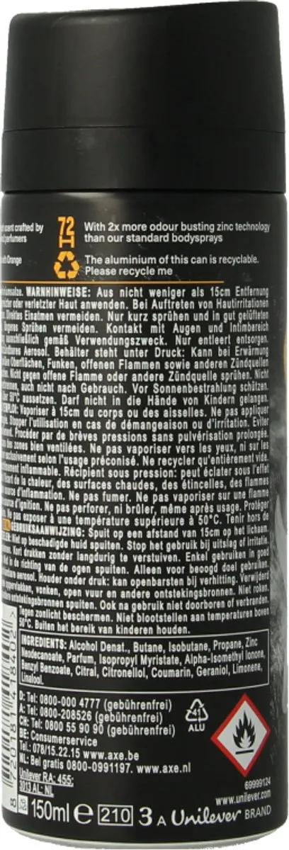 Axe Black Vanilla Deo Spray 150ml