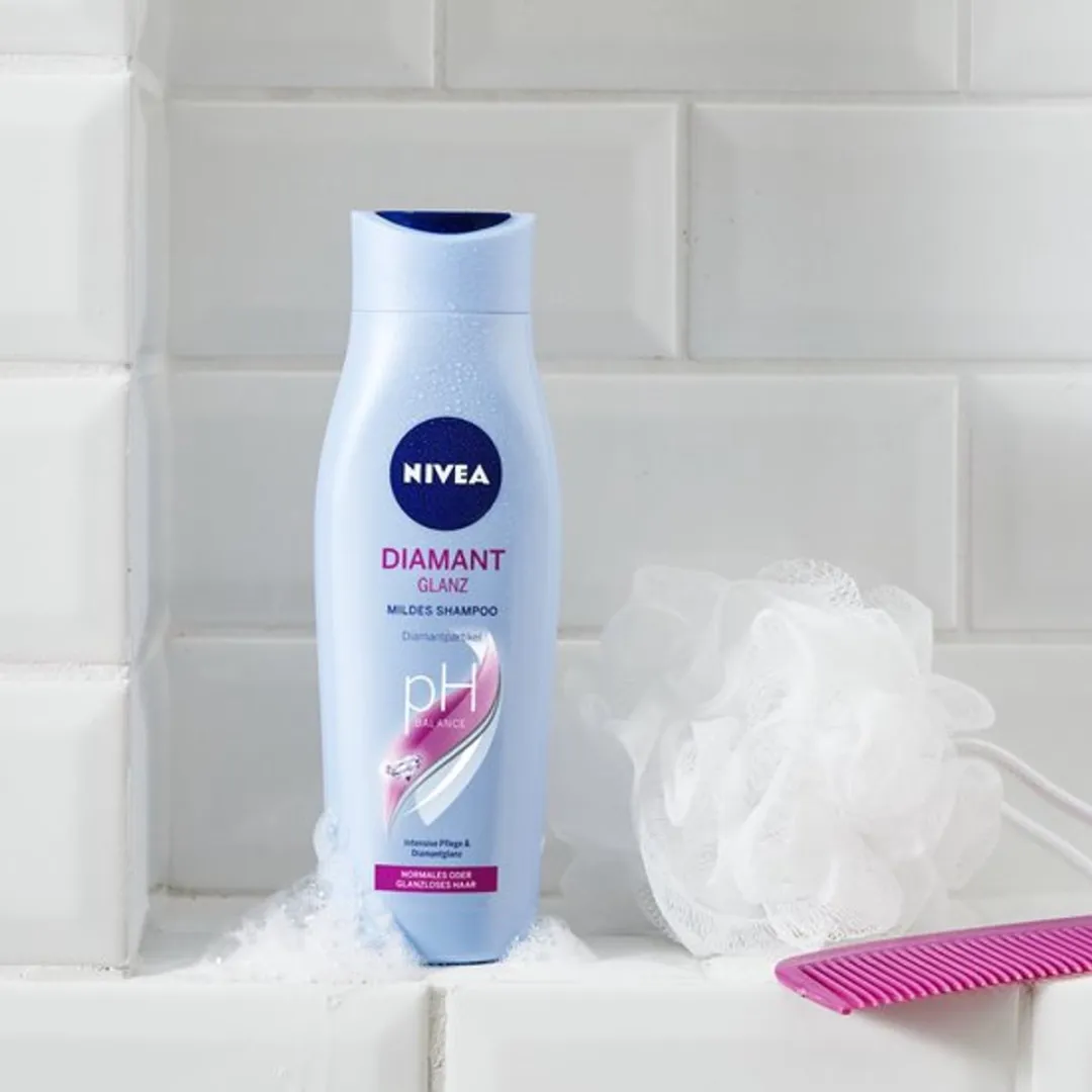 NIVEA Diamond Gloss Care Shampoo 6x250ml