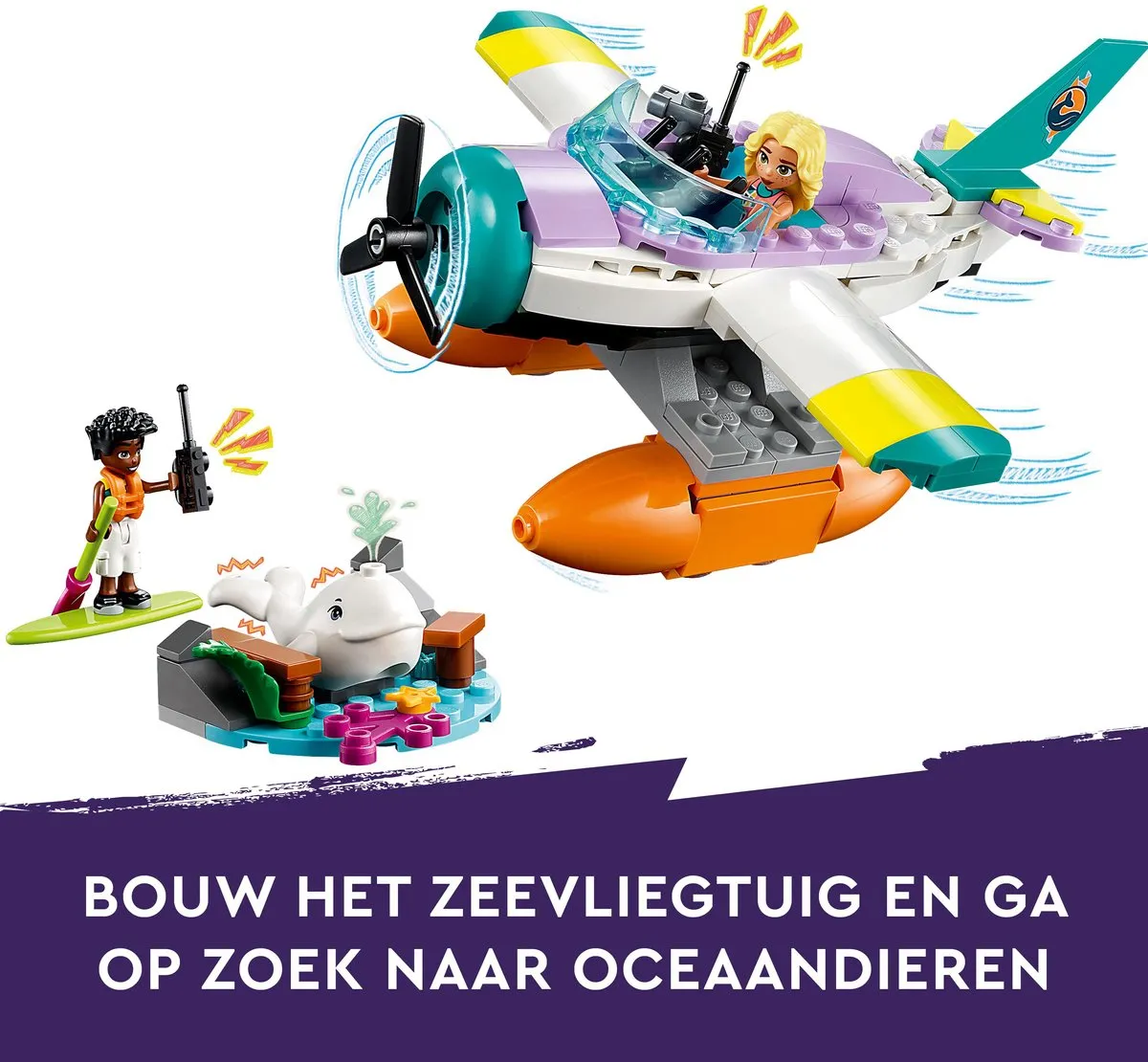 LEGO Friends Reddingsvliegtuig op zee 41752 - Speelgoedset - afbeelding 6 van 6