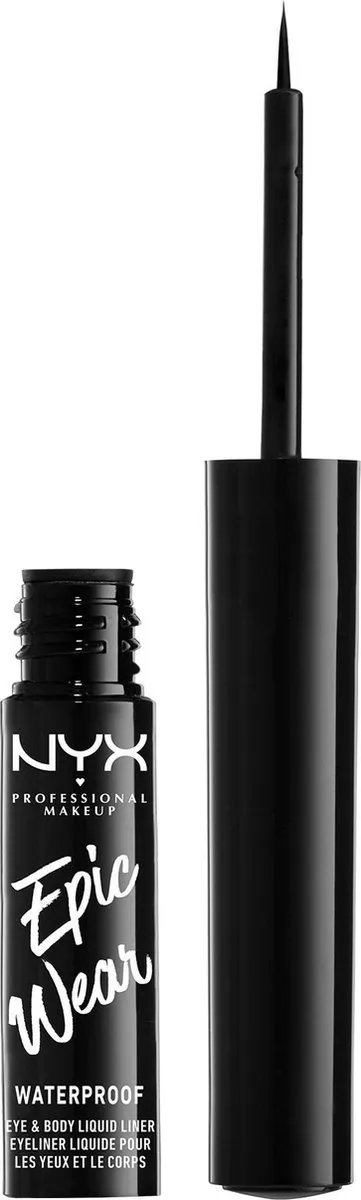 NYX Epic Wear Liner Vloeibare Eyeliner Zwart 3.5ml