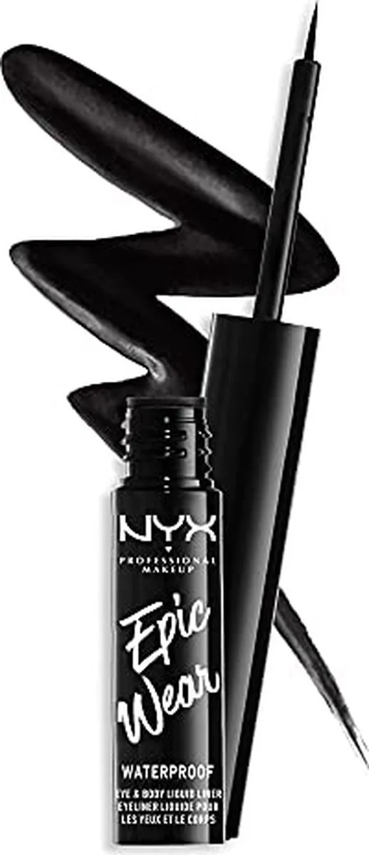 NYX Epic Wear Liner Vloeibare Eyeliner Zwart 3.5ml