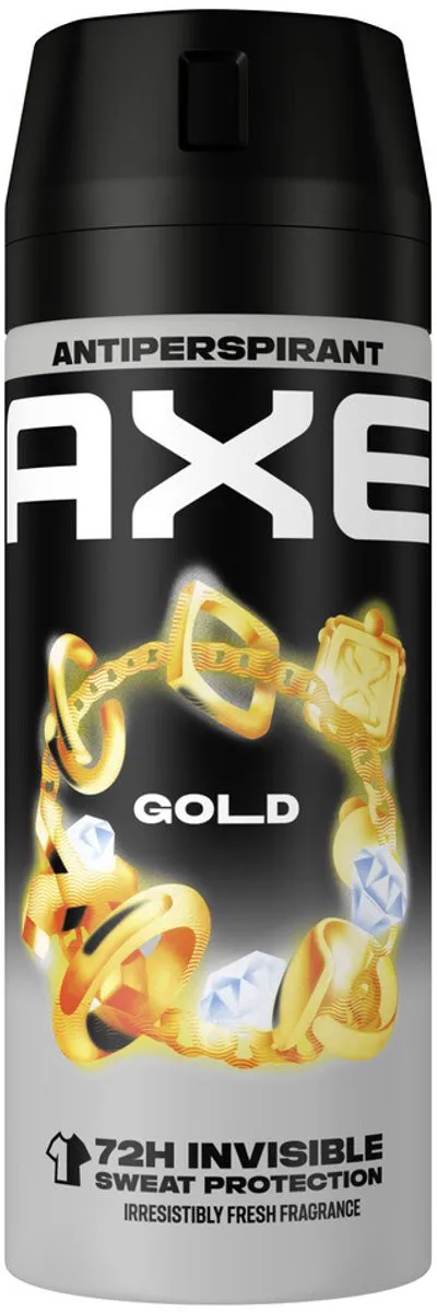 Axe Gold Anti-transpirant Spray 300ml (2x150ml) - Oud Wood & Vanille