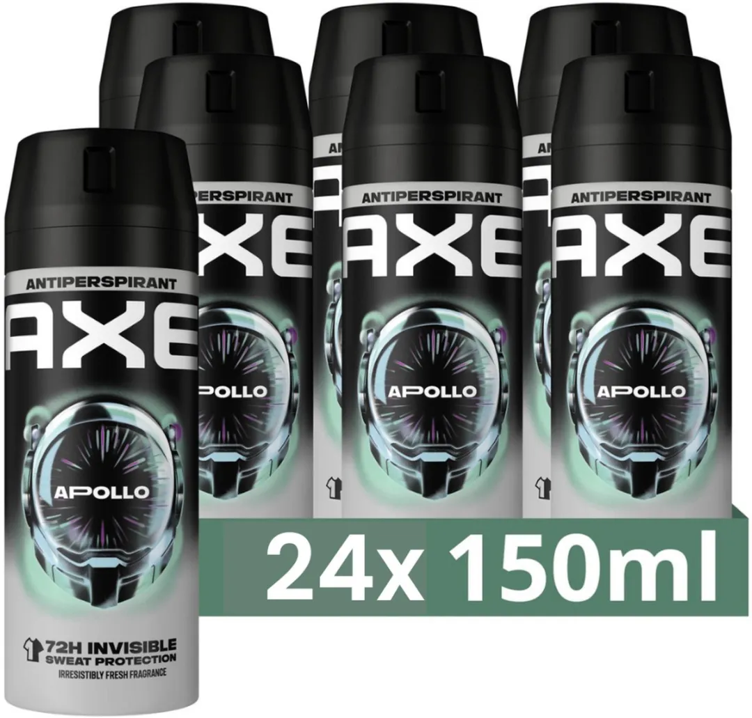 Axe Apollo Deodorant Spray 150ml - 24 Stuks