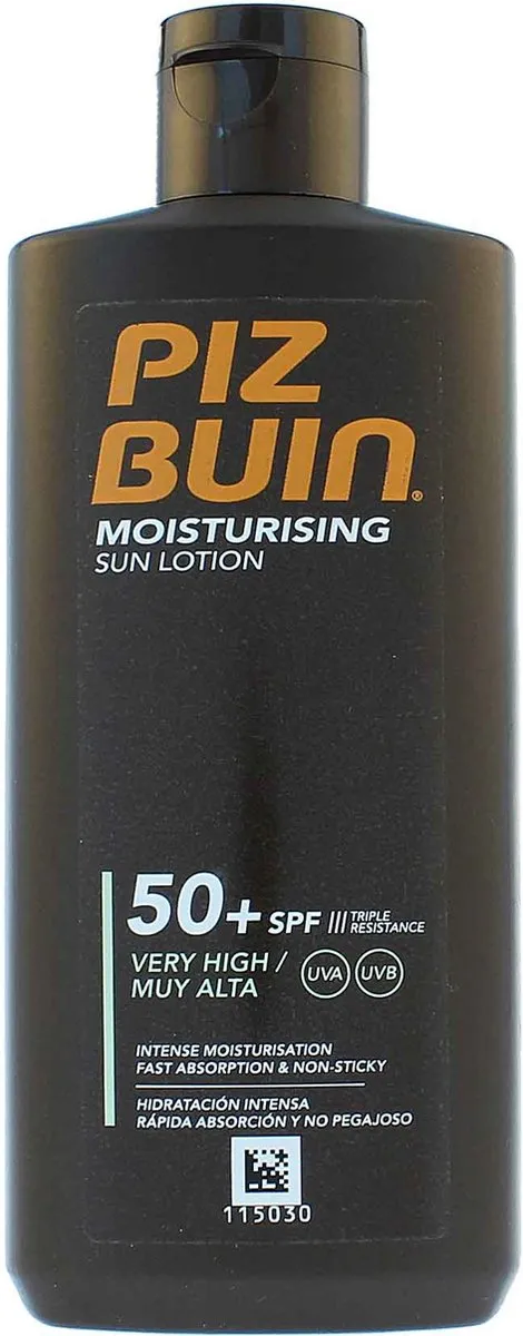 Piz Buin Hydraterende Zonnebrandlotion SPF 50+ 200ml