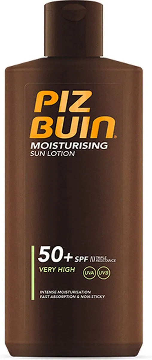 Piz Buin Hydraterende Zonnebrandlotion SPF 50+ 200ml