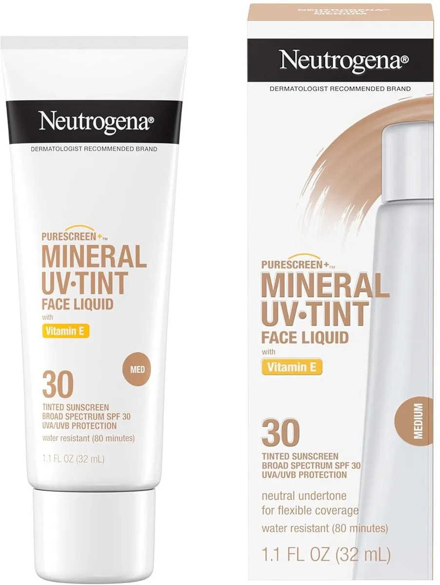 Neutrogena Purescreen+ Mineral UV Tint Face Liquid SPF 30