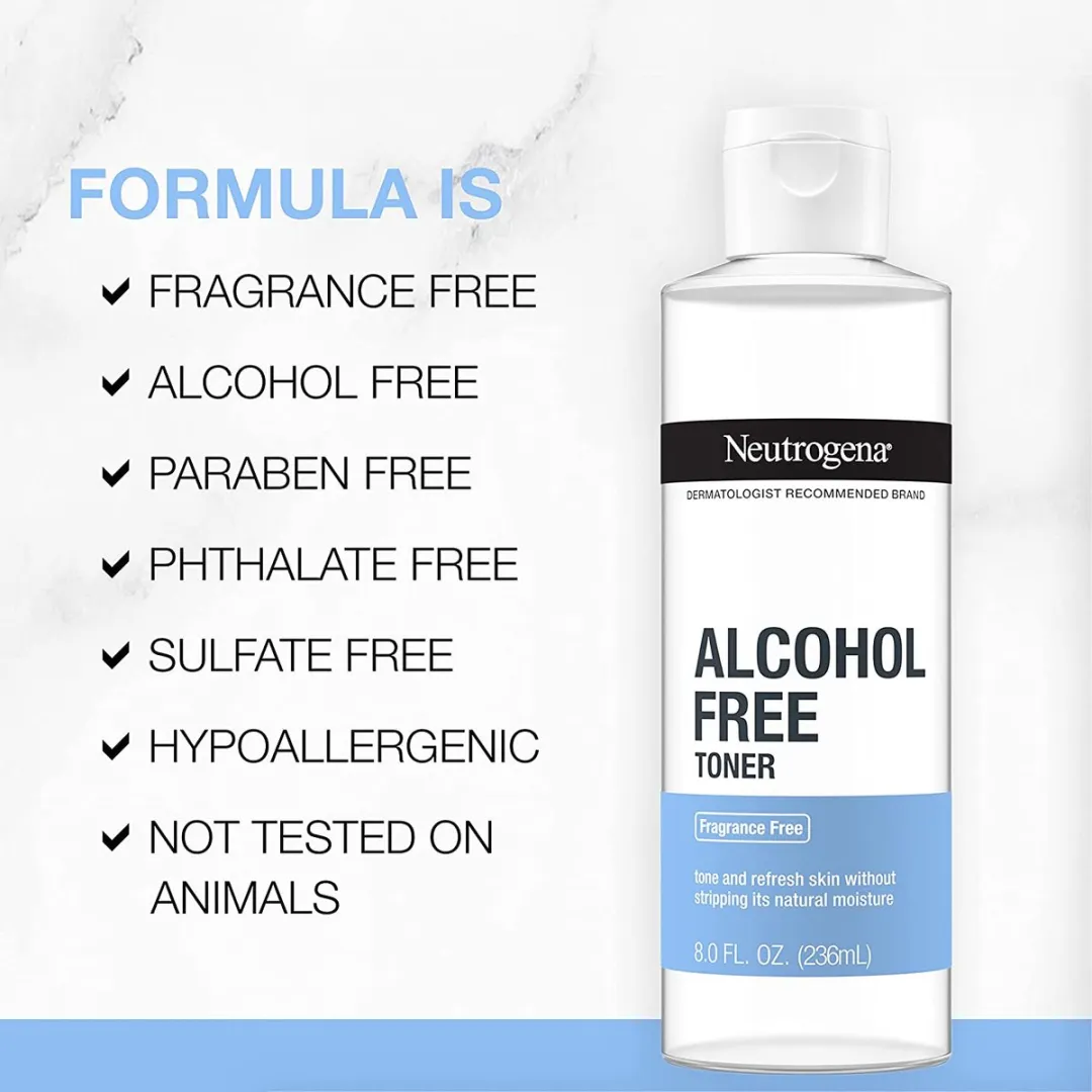 Neutrogena Alcoholvrije Gezichtstoner 236ml