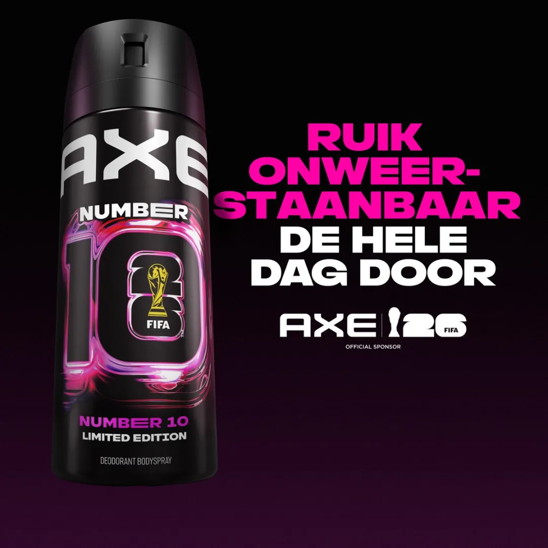 Axe Number 10 FIFA Bodyspray - 6x150ml
