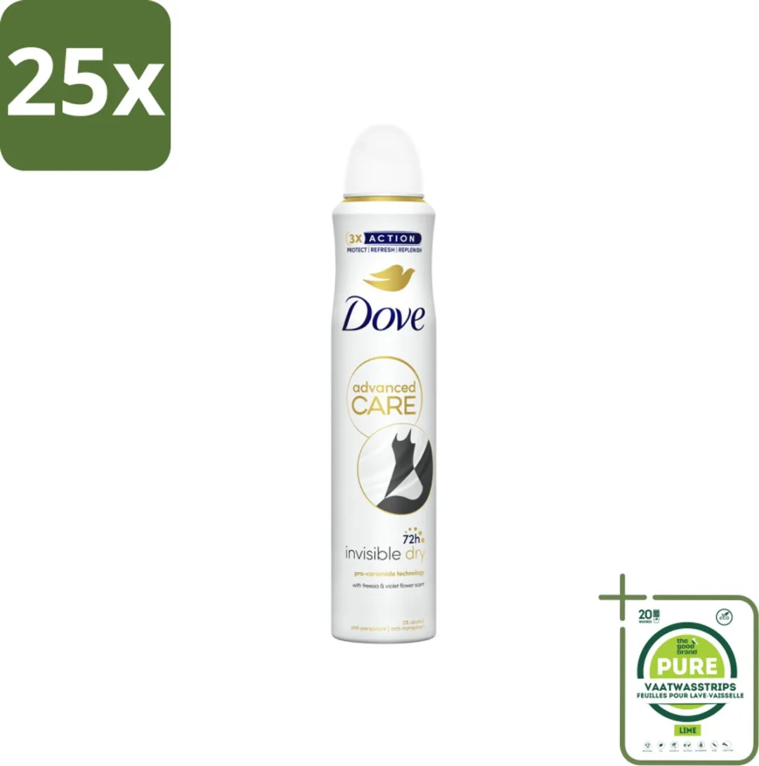 Dove Invisible Dry Deodorant Spray 200ml