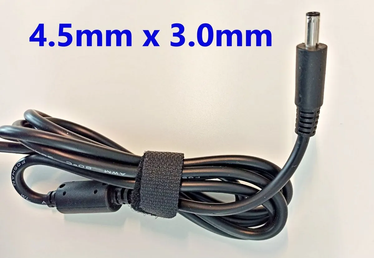 Dell 65W AC Adapter 450-AECL - Zwart