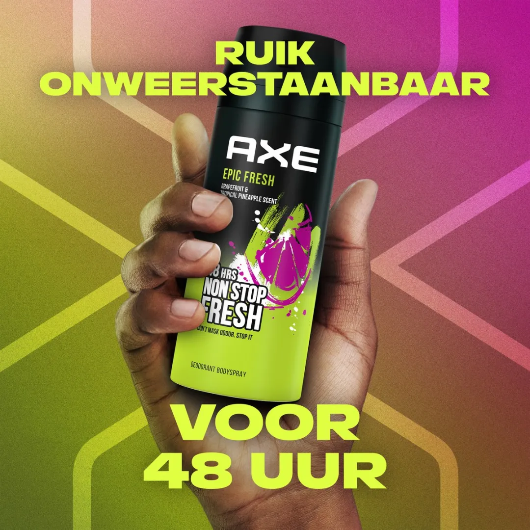 Axe Epic Fresh Deodorant Bodyspray - 2x150ml - afbeelding 6 van 6