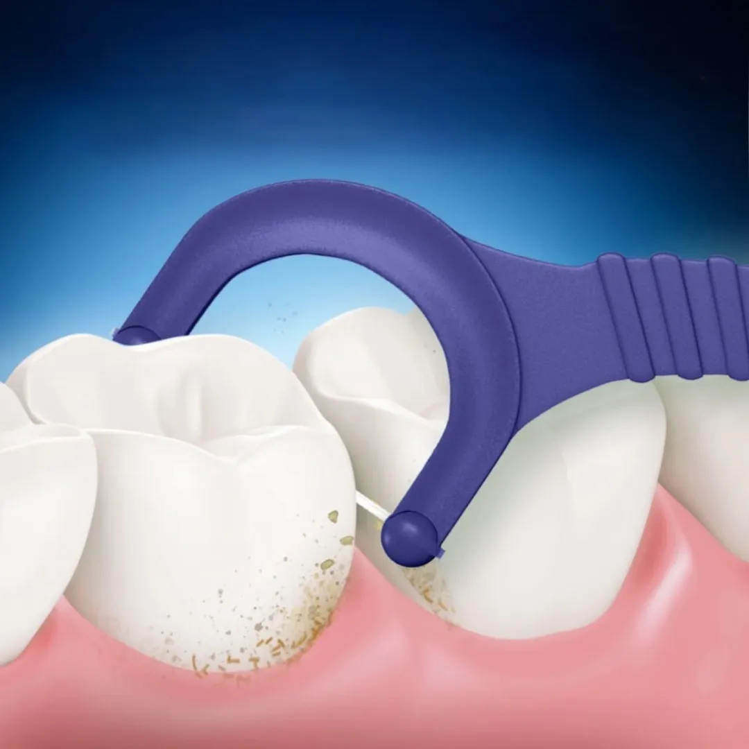 Oral-B Glide 3D White Floss Picks - 75 Stuks - Radiant Mint - afbeelding 6 van 6