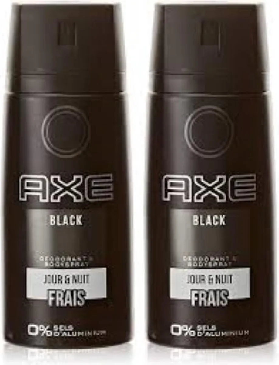 Axe Black Deodorant Spray DuoPak