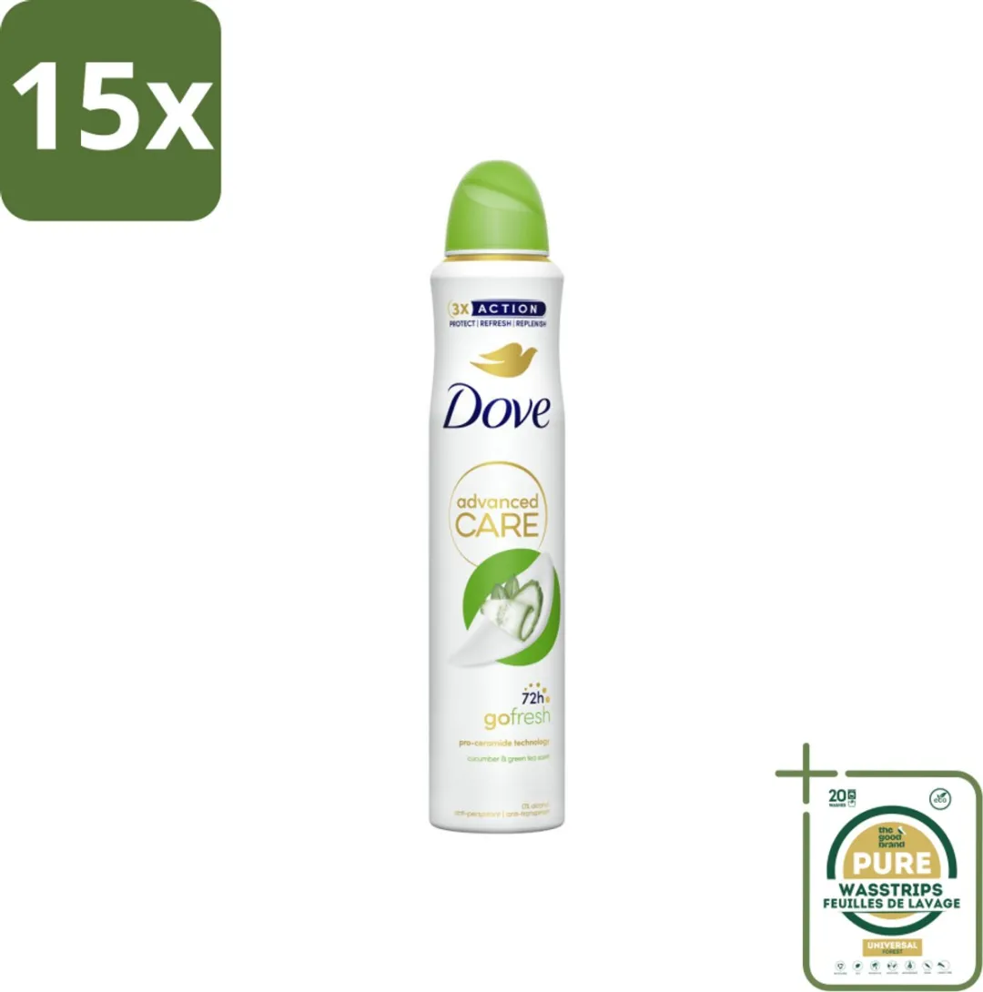Dove Deodorant Spray Komkommer & Groene Thee 200ml