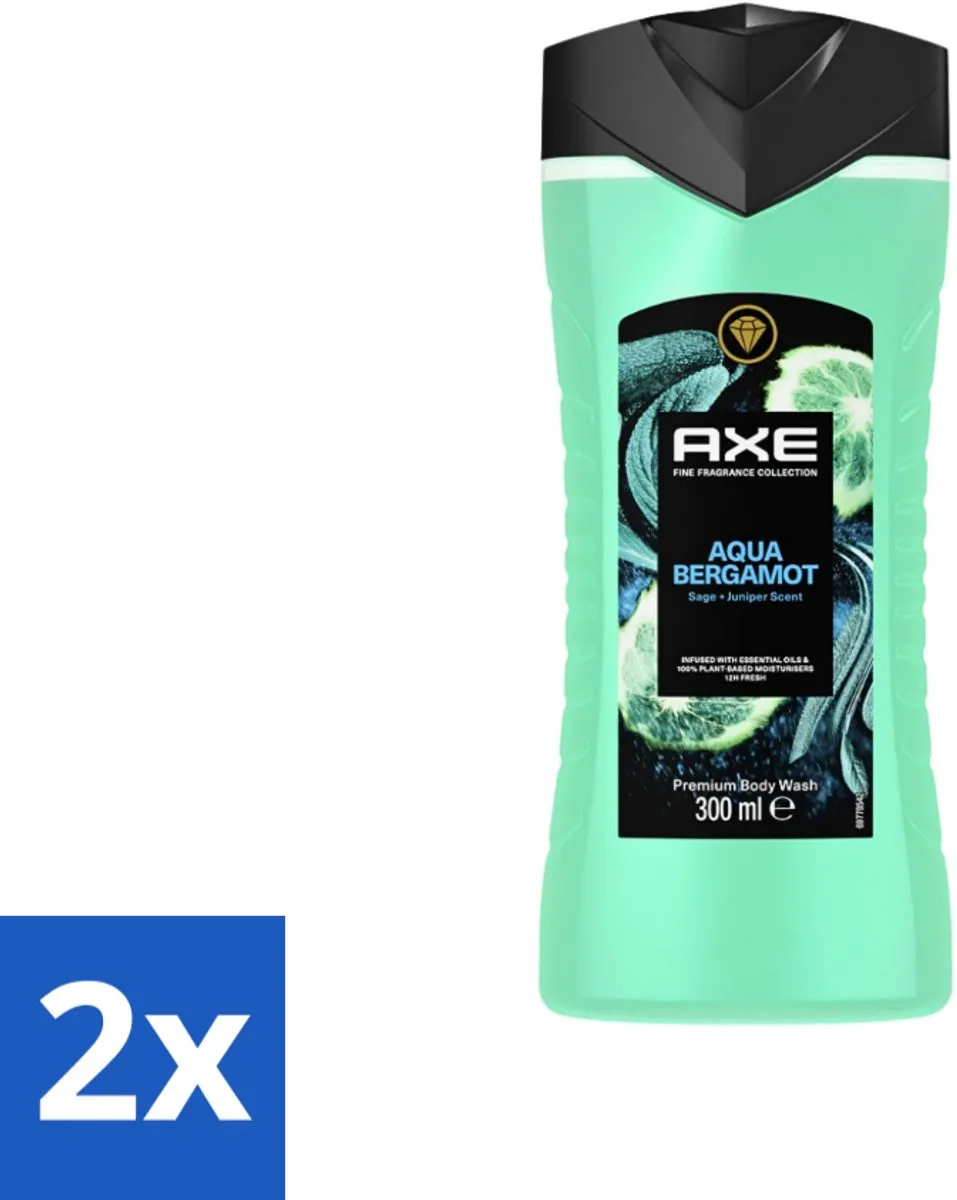 Axe Aqua Bergamot Douchegel 600ml