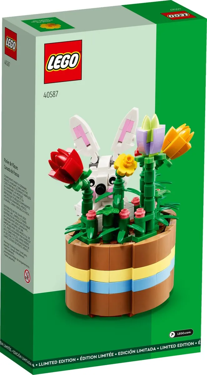 LEGO Pasen Limited Edition 40587 - Paasmandje 368 Stukken - Groen - afbeelding 5 van 6
