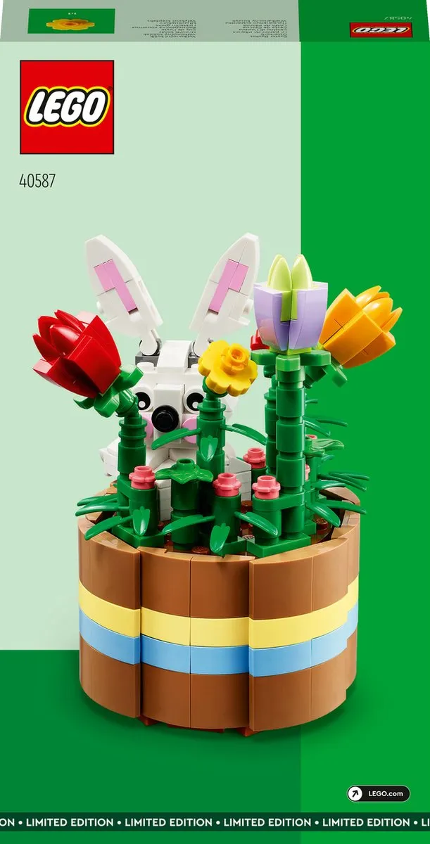 LEGO Pasen Limited Edition 40587 - Paasmandje 368 Stukken - Groen - afbeelding 3 van 6