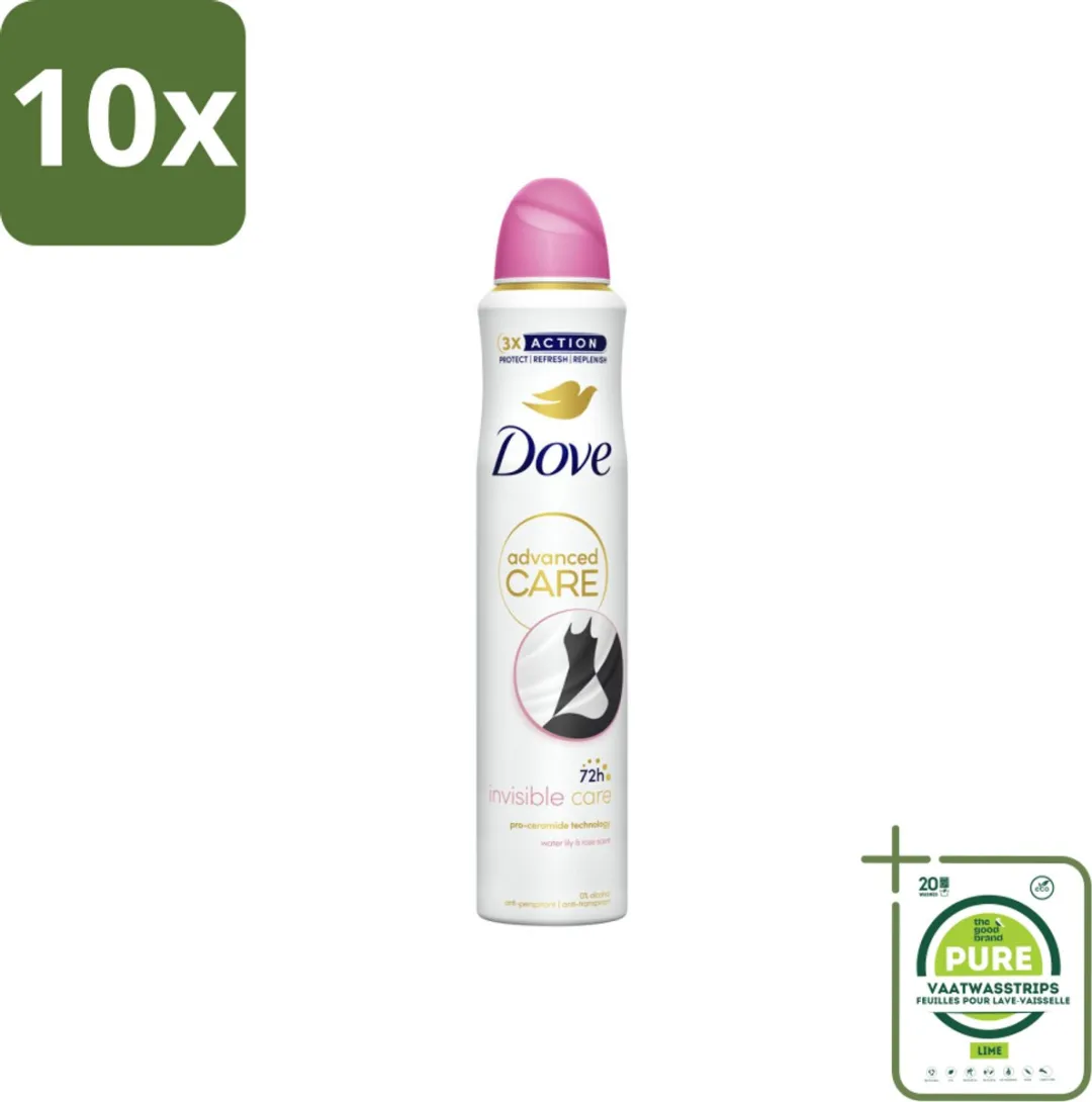Dove Invisible Care Deodorant Spray 150ml