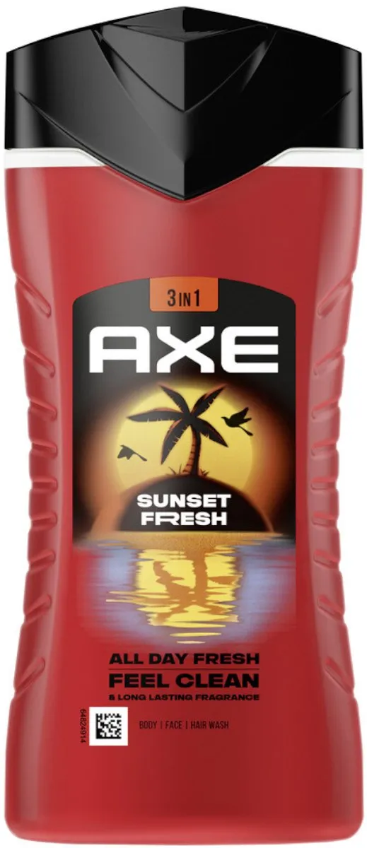 Axe 3-in-1 Douchegel Sunset Fresh 250ml