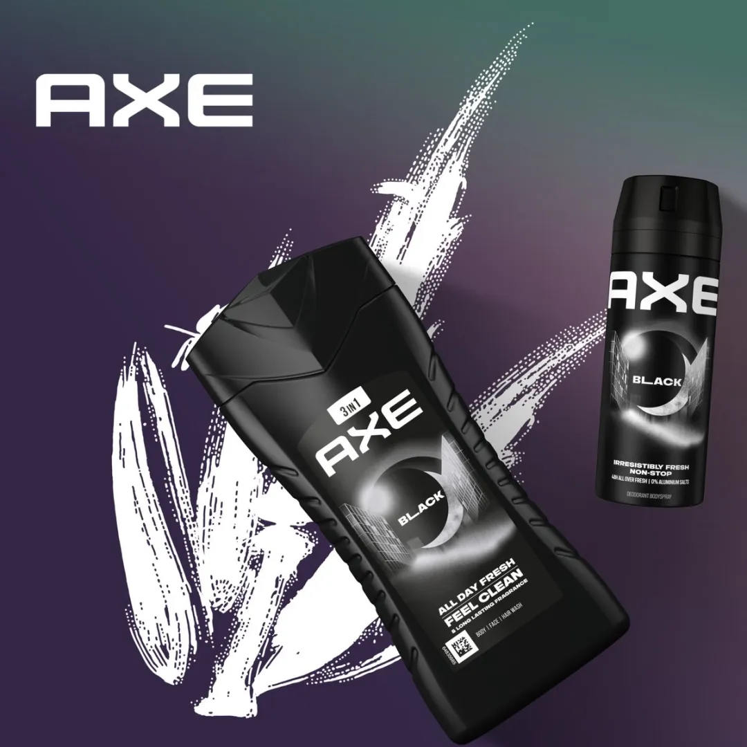 Axe 3-in-1 Douchegel Black - 6x250ml