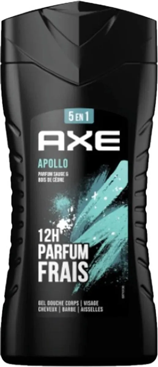 Axe Apollo Douchegel & Shampoo 5in1 - 6x250ml