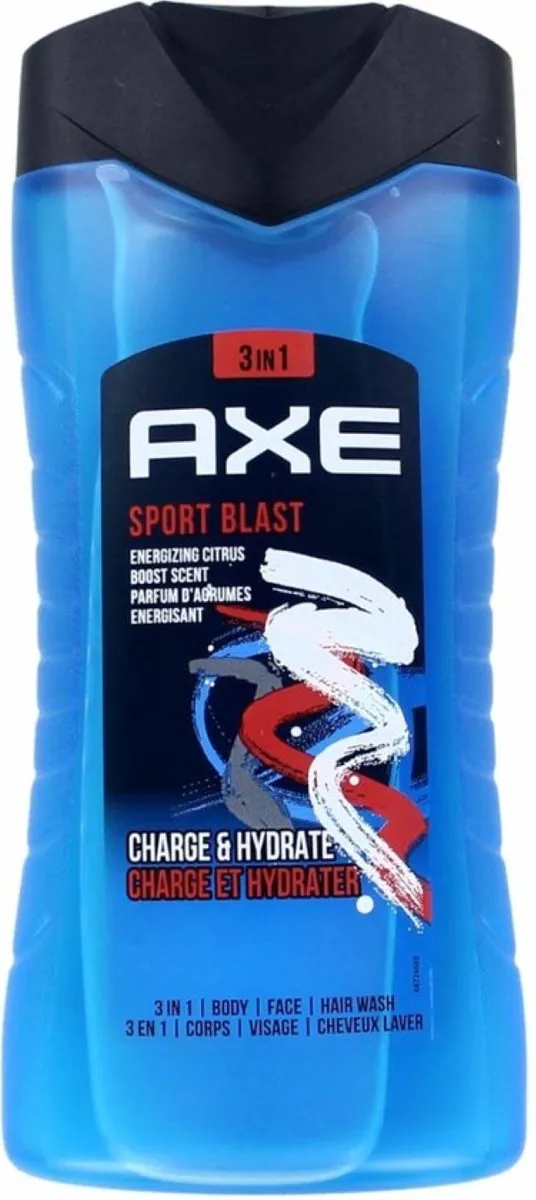 Axe 3in1 Sport Blast Douchegel - 24x250ml