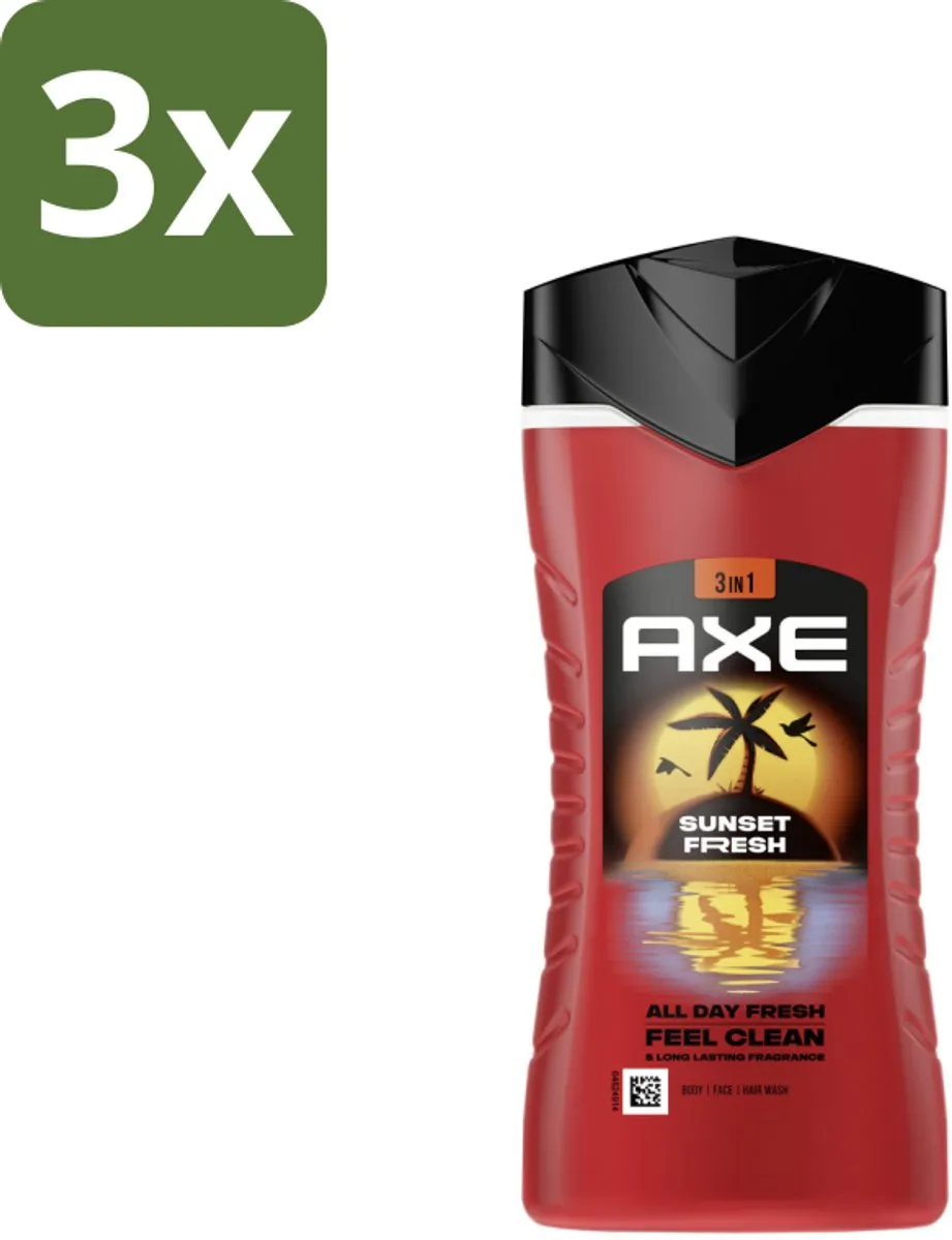 Axe Sunset Fresh 3-in-1 Douchegel