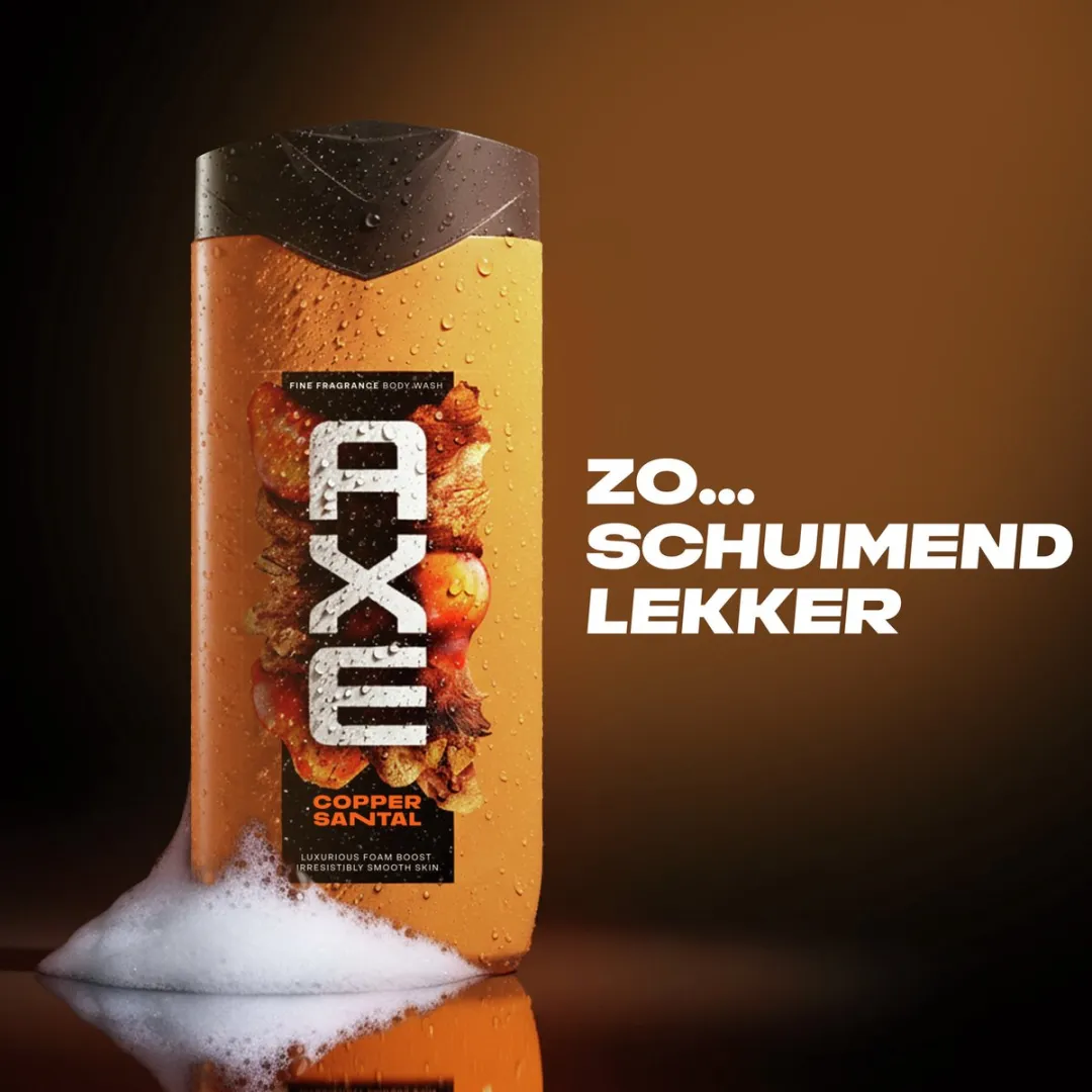 Axe Fine Fragrance Collection Copper Santal Douchegel - 6x225ml