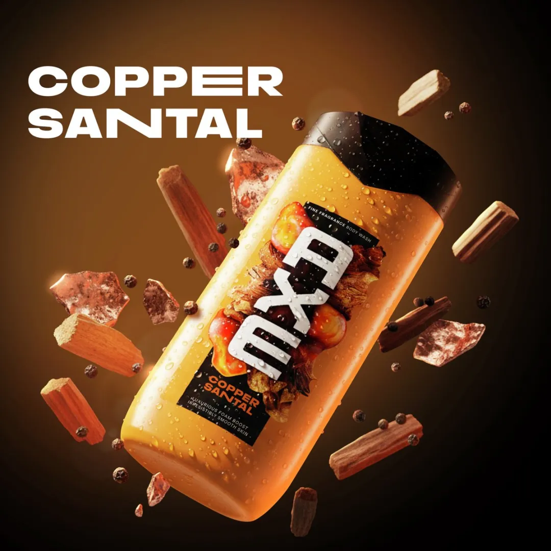 Axe Fine Fragrance Collection Copper Santal Douchegel - 6x225ml