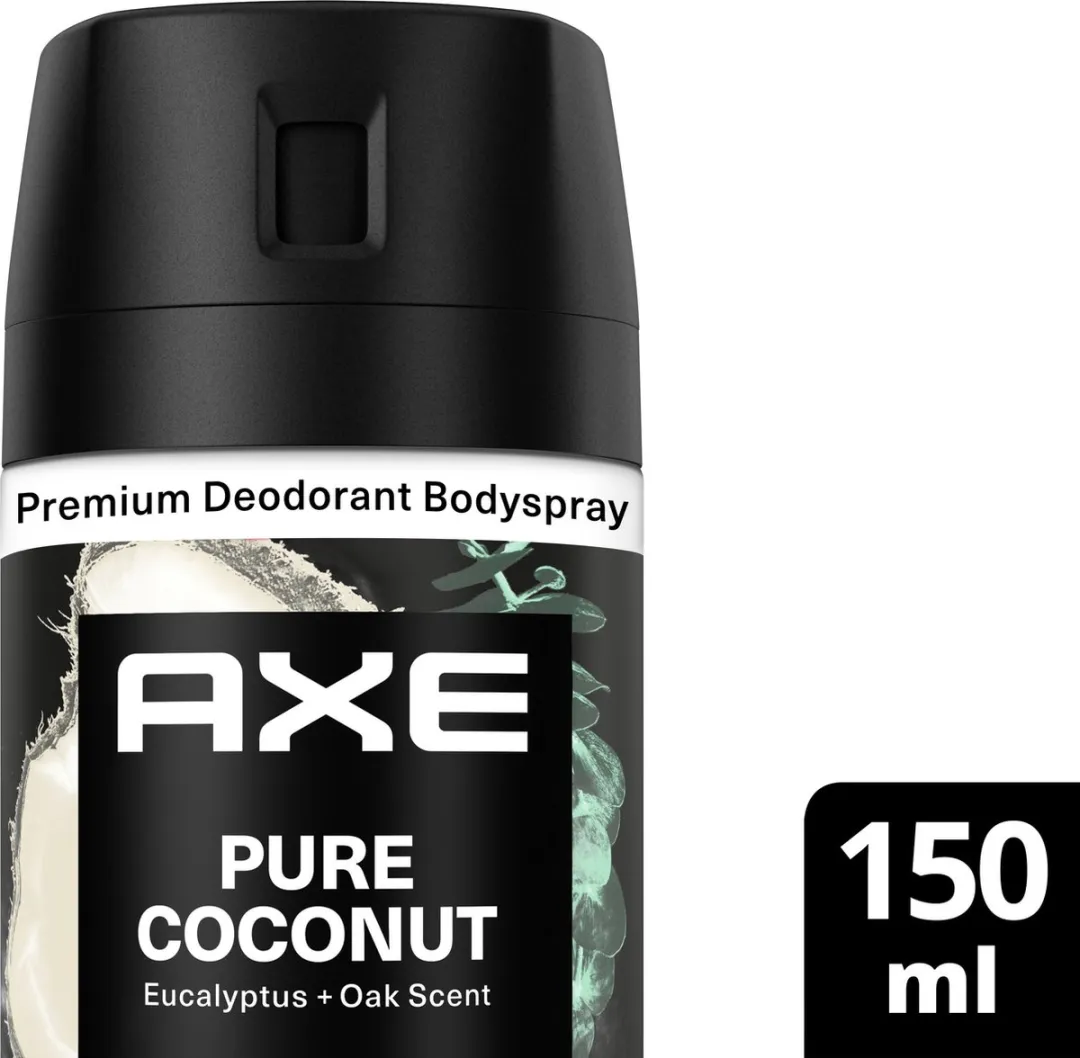 Axe Fine Fragrance Deodorant Pure Coconut - 6x150ml